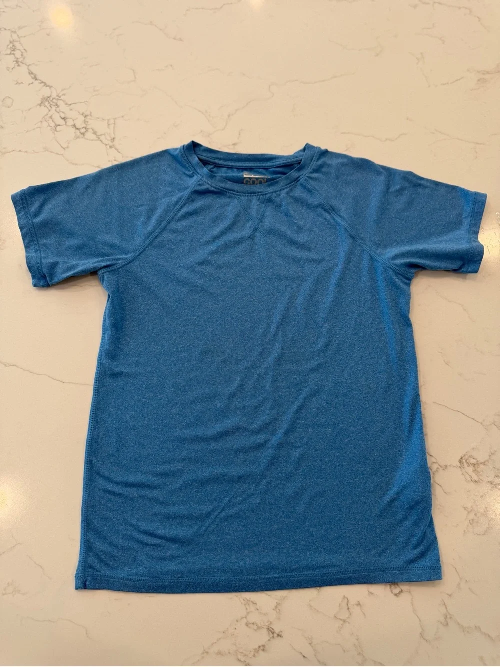 Kids Performance Short Sleeve Tee - Blue